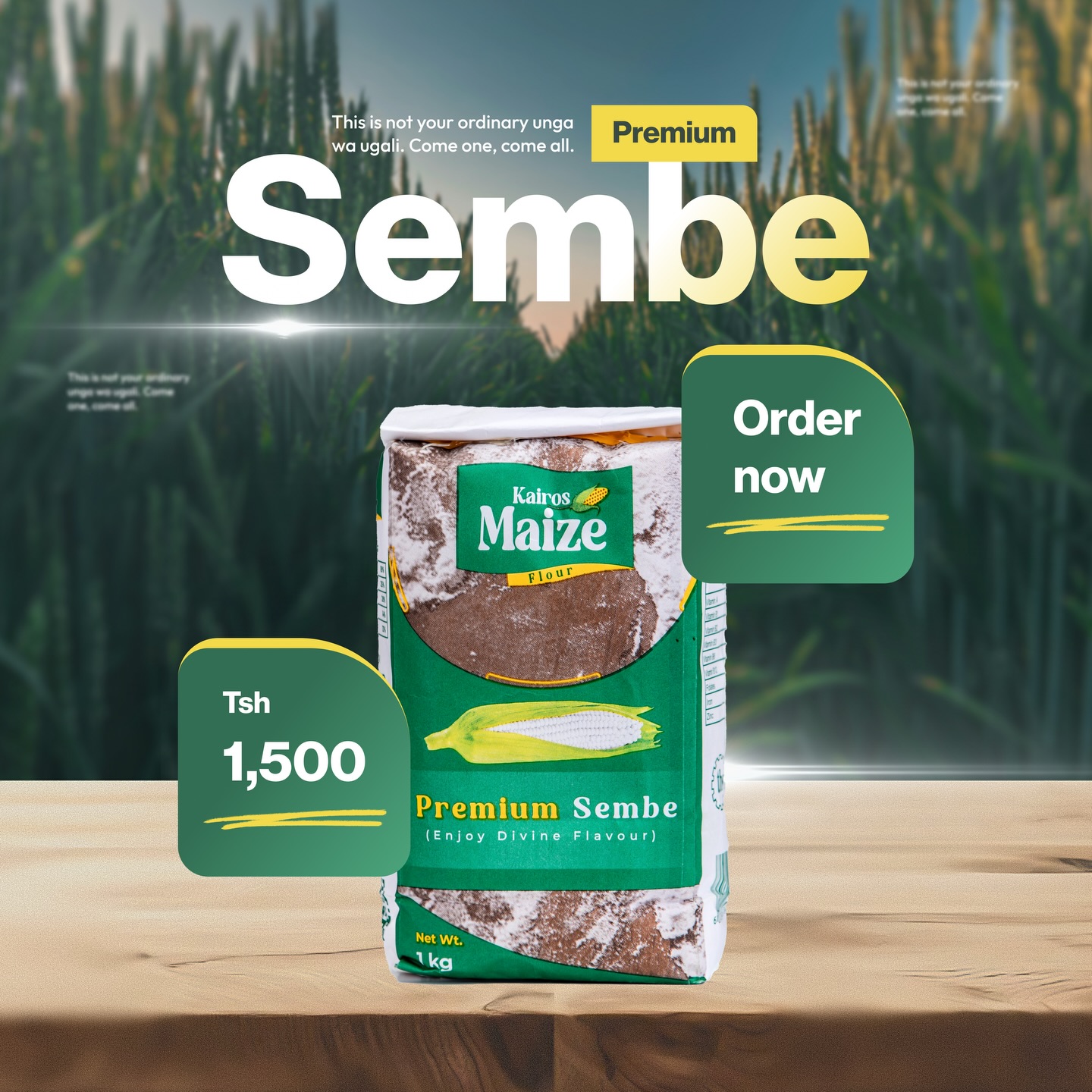 Kairos Premium Sembe maize flour