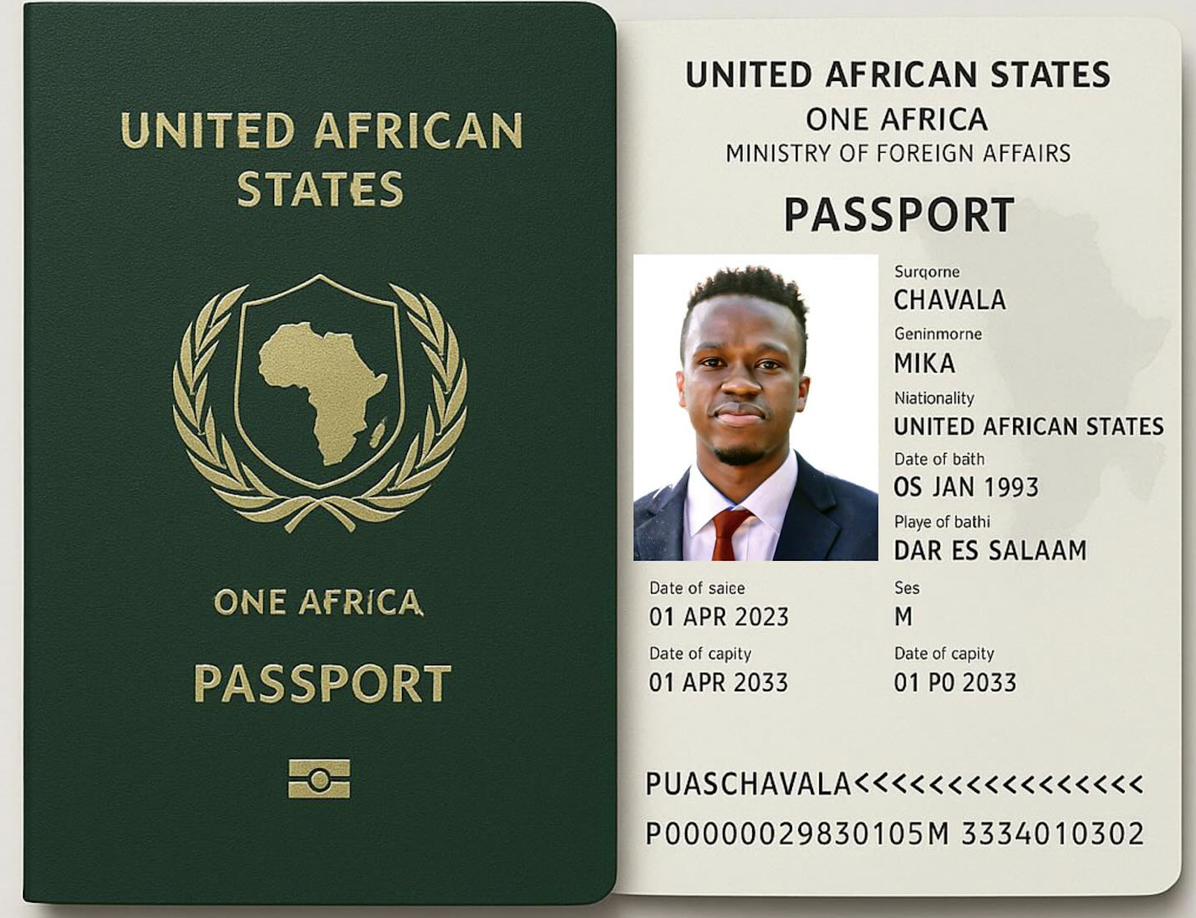 Mika Chavala's vision of one African passport